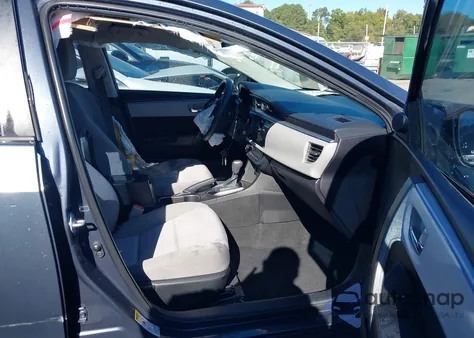 2016 Toyota Corolla Le из США, поврежденный, VIN 5YFBURHE7GP390693